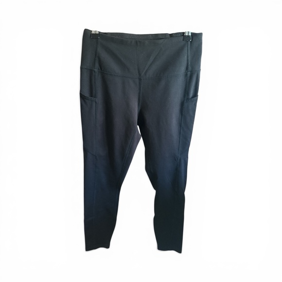 Reebok Pants - Reebok Women’s Size Small Black High-Waist Pocket Leggings Workout Gym Pants